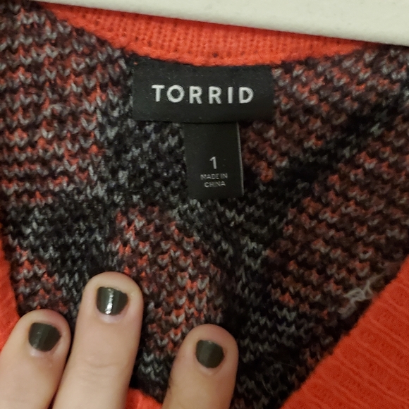 Neon Torrid sweater - Picture 4 of 5